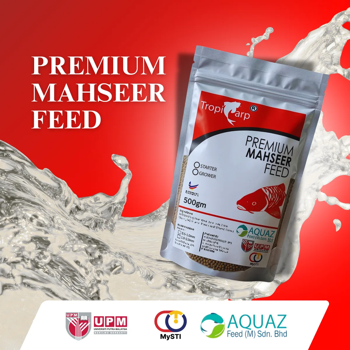Feed Tumbesaran Mahseer